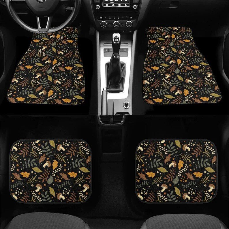 Bohemian Patterned Classic Car Floor Mats