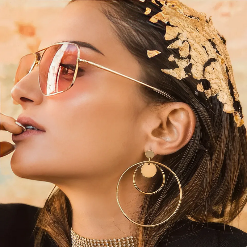 metal square frame sunglasses, view 17 - MRSLM