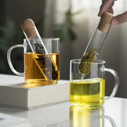 Elegant glass tea infuser, view 3 - MRSLM