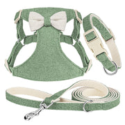 quick release dog collar harness and leash set, view 5 - MRSLM
