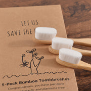 ultra fine soft bamboo toothbrushes, view 10 - MRSLM