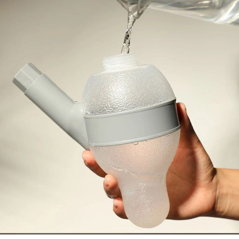 adjustable no-drip pet water dispenser stand, view 7 - MRSLM