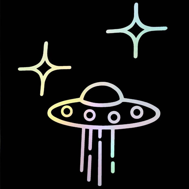 Alien Encounter Vinyl-Autoaufkleber