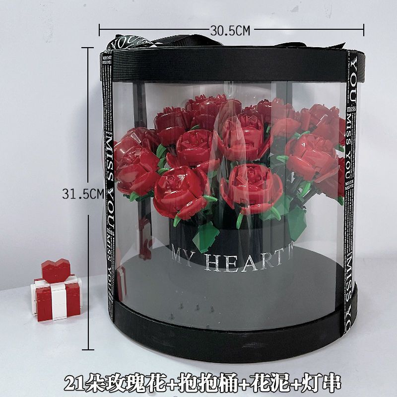 building blocks rose bouquet, view 14 - MRSLM