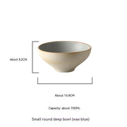 creative deep bowl for ramen and dumplings, view 7 - MRSLM