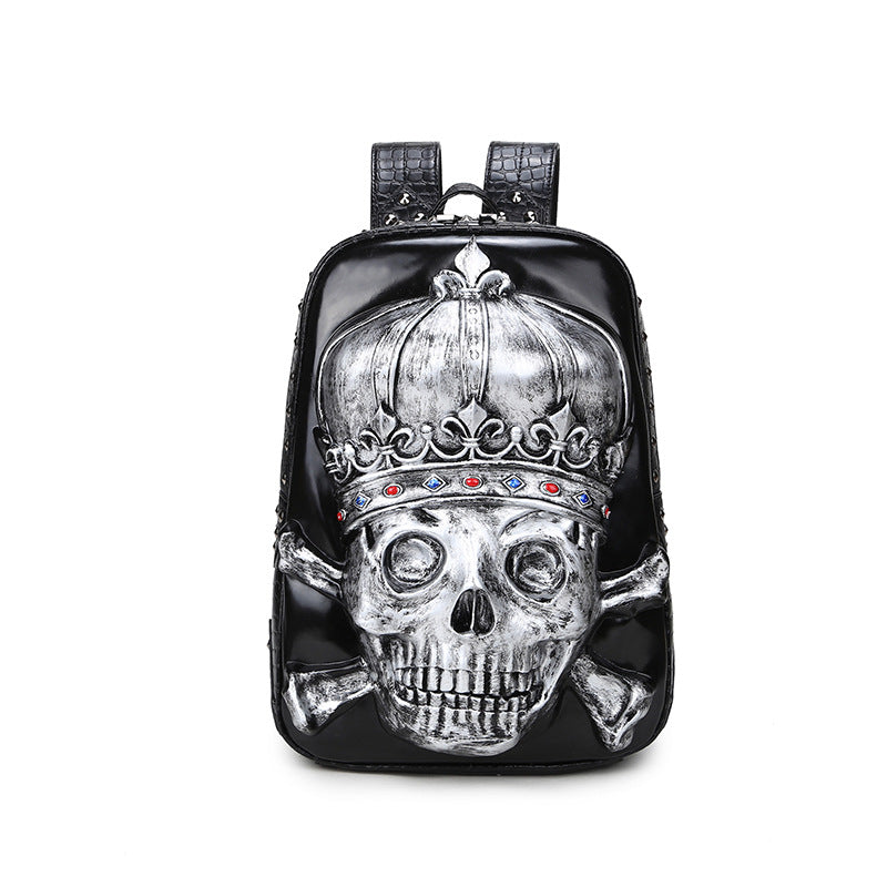 Personality Skull Creative Punk Backpack For Women