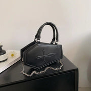Y2K gothic coffin handbag, view 6 - MRSLM