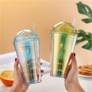 kids straw water bottle 560ml, view 7 - MRSLM