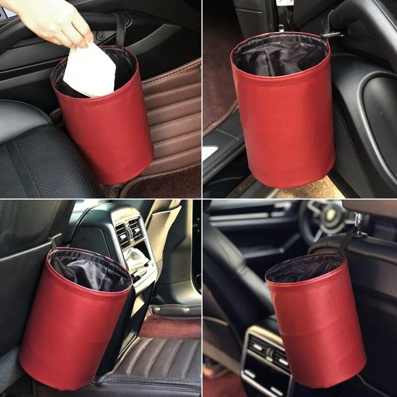 foldable car garbage can, view 9 - MRSLM