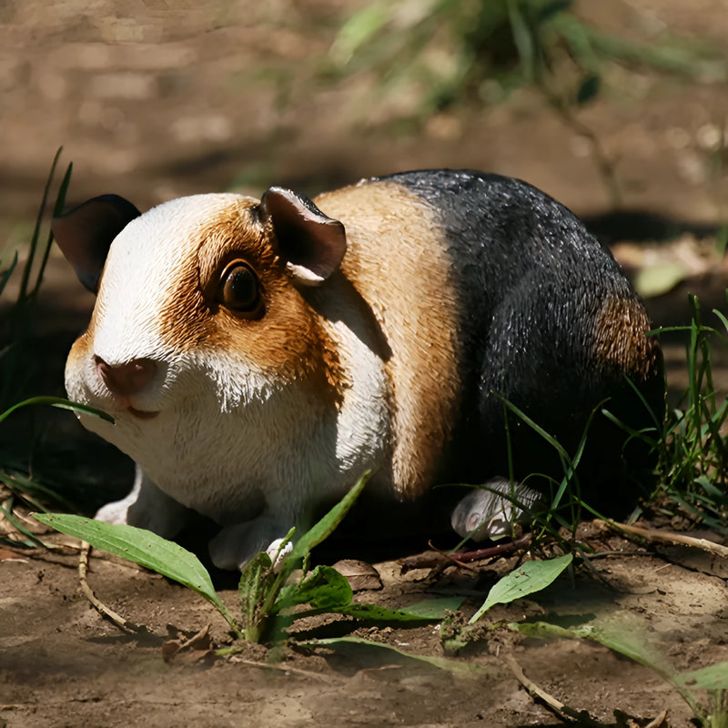 Meerschweinchen-Harzstatue