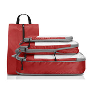 travel packing cubes and shoe bag set, view 9 - MRSLM
