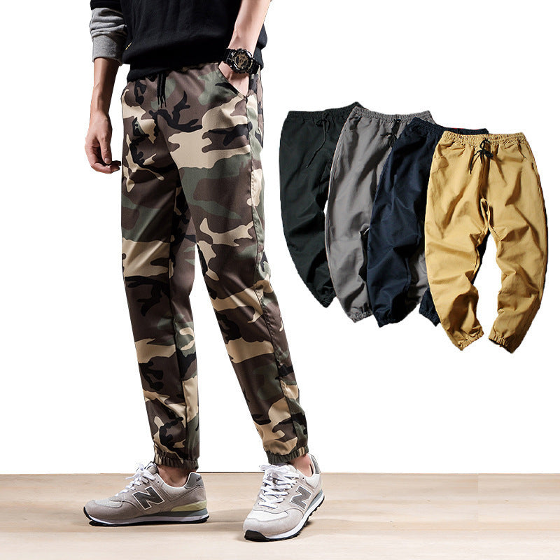 ankle-tied sports pants, view 3 - MRSLM