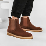 men's leather ankle Chelsea boots, view 5 - MRSLM