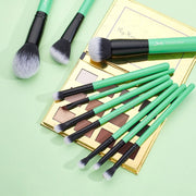 10-piece citrus makeup brush set - MRSLM