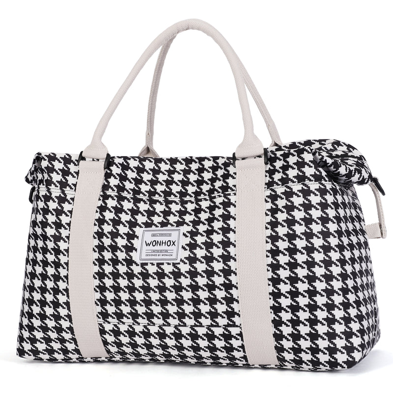 waterproof nylon duffel tote for women, view 2 - MRSLM