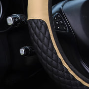 luxury diamond crown steering wheel cover, view 6 - MRSLM