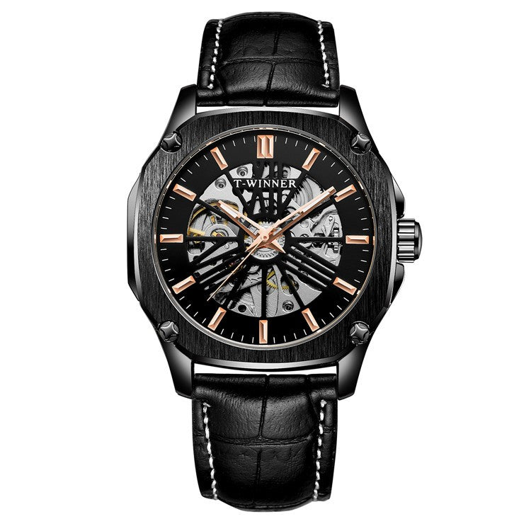 Wasserdichte, hohle, automatische mechanische Uhr