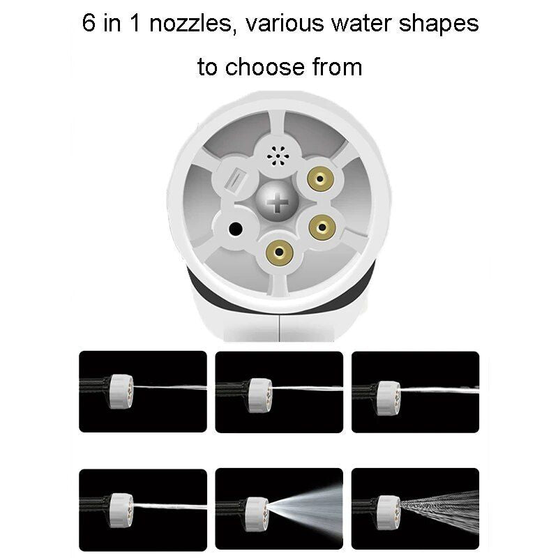 Wireless High-Pressure Car Wash Machine with Multiple Accessories