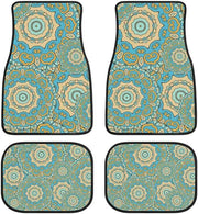 strawberry print car floor mat, view 4 - MRSLM