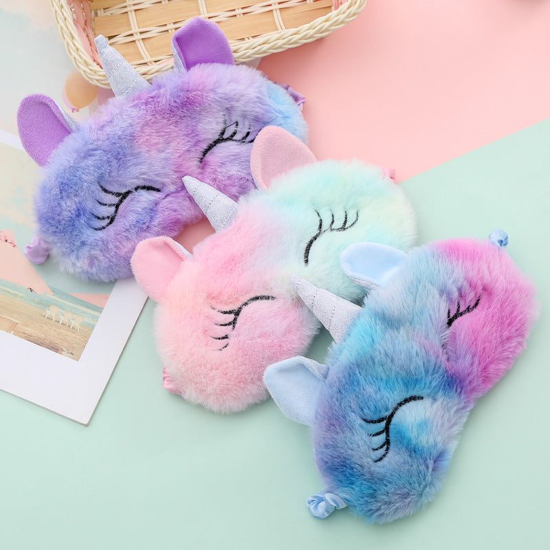 unicorn sleep mask for kids, view 5 - MRSLM
