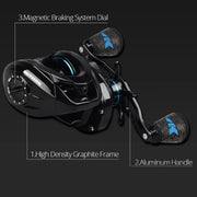 super lightweight baitcasting reel, view 6 - MRSLM