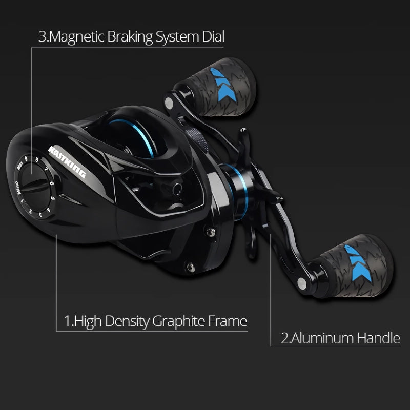 super lightweight baitcasting reel, view 6 - MRSLM