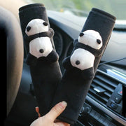 Cartoon lamb plush car seat belt covers, view 7 - MRSLM
