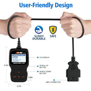 Professional OBD2 car diagnostic tool, view 7 - MRSLM