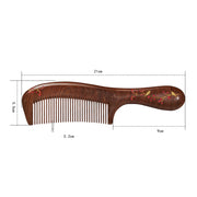 natural sandalwood comb, view 10 - MRSLM