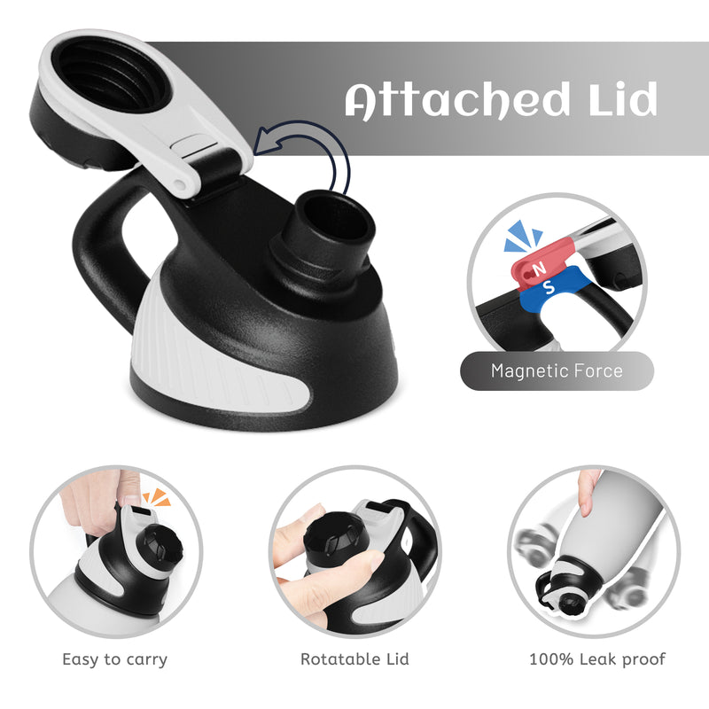 stainless steel thermo bottle with magnetic lid, view 8 - MRSLM