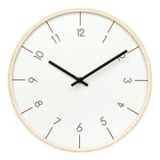 decorative wooden wall clock, view 4 - MRSLM