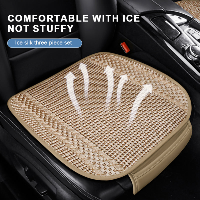 breathable ice silk car seat cover, view 6 - MRSLM