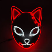light-up cosplay party mask, view 4 - MRSLM