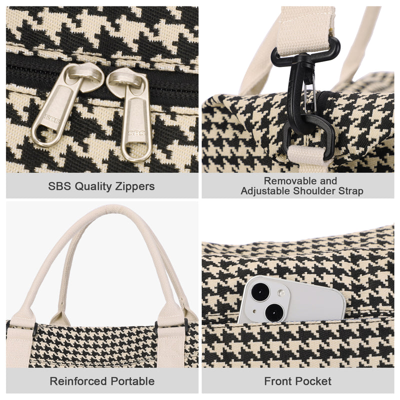 waterproof nylon duffel tote for women, view 7 - MRSLM