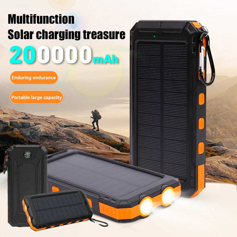 Solar-Powerbank mit extrem hoher Kapazität