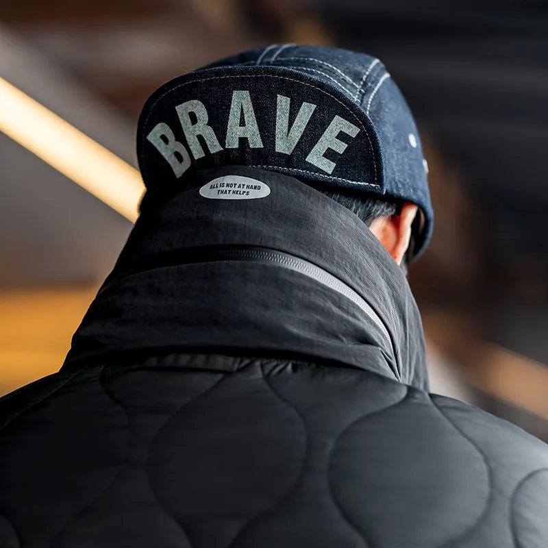 removable cap with scarf, view 5 - MRSLM