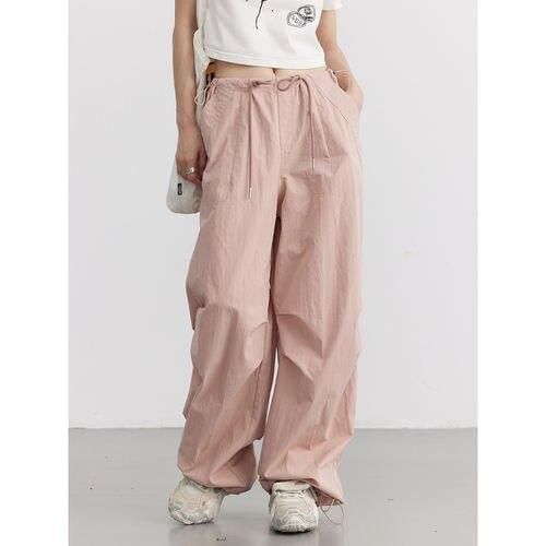 Damen-Hip-Hop-Hose mit weitem Bein