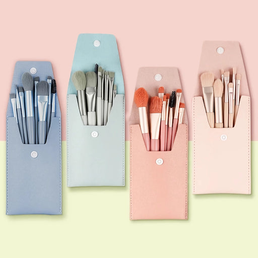 8pcs mini makeup brush set - MRSLM