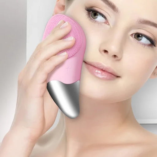 electric silicone face cleansing brush - MRSLM