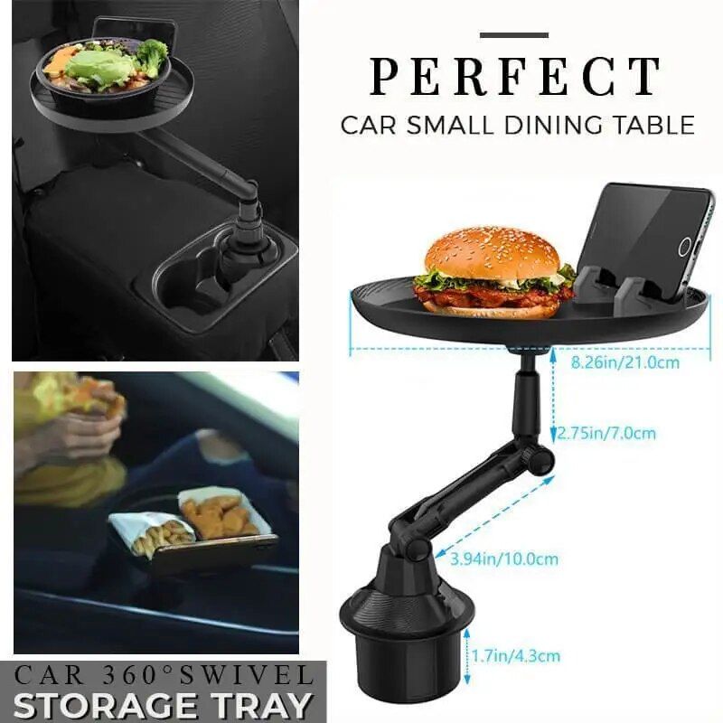360 swivel car storage tray, view 4 - MRSLM