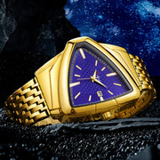 Men's triangle quartz watch, view 2 - MRSLM