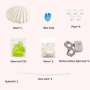 shell tulip night lamp, view 11 - MRSLM