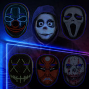 bluetooth led mask, view 6 - MRSLM