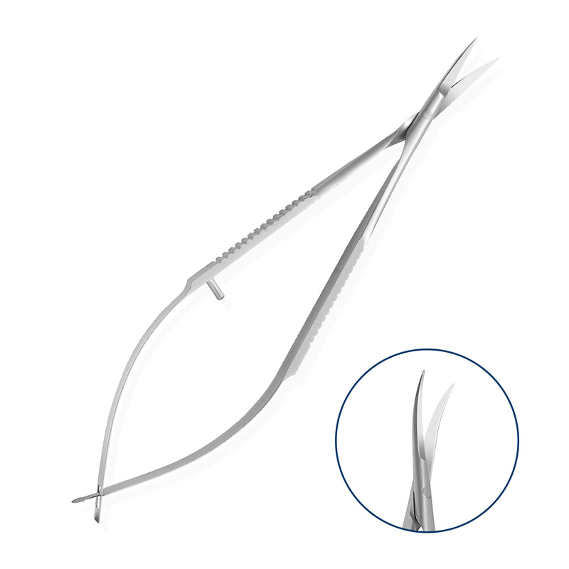 cuticle nipper scissors, view 2 - MRSLM