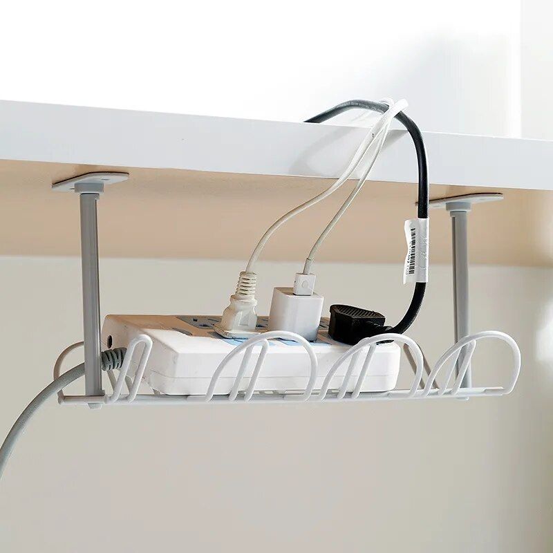 desk organizer with cable management, view 4 - MRSLM