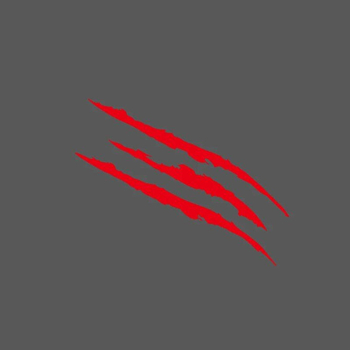 Monster Claw Car Headlight Stickers Scratch Decal Design