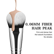 professional bevel foundation brush, view 4 - MRSLM