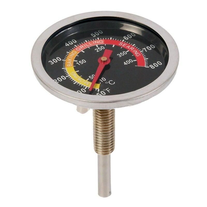 stainless steel BBQ grill thermometer - MRSLM