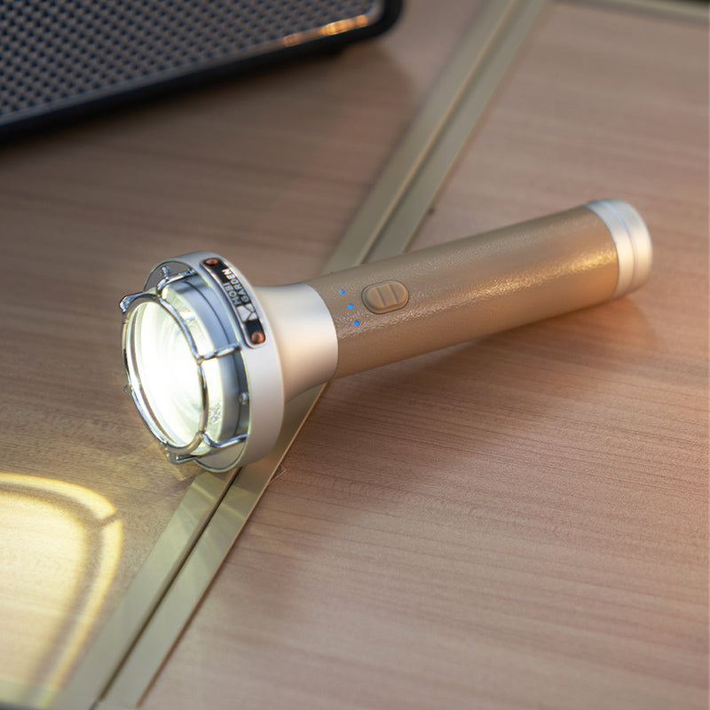 Wiederaufladbare, wasserdichte Camping-Taschenlampe