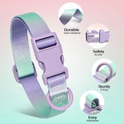 printed nylon dog collar, view 5 - MRSLM